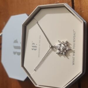 BP diamond cz necklace